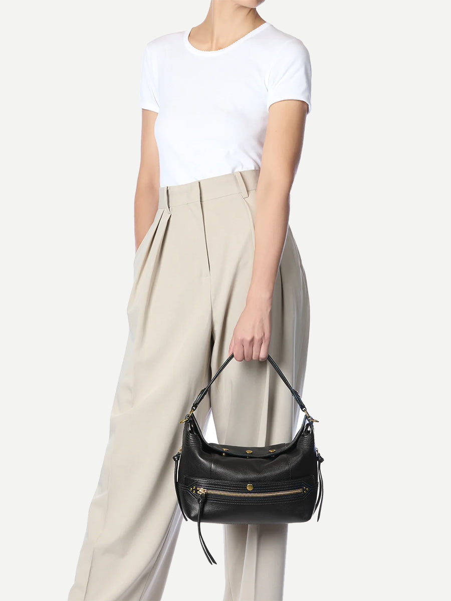 Jerome Dreyfuss Lucky Hobo in Noir Brass