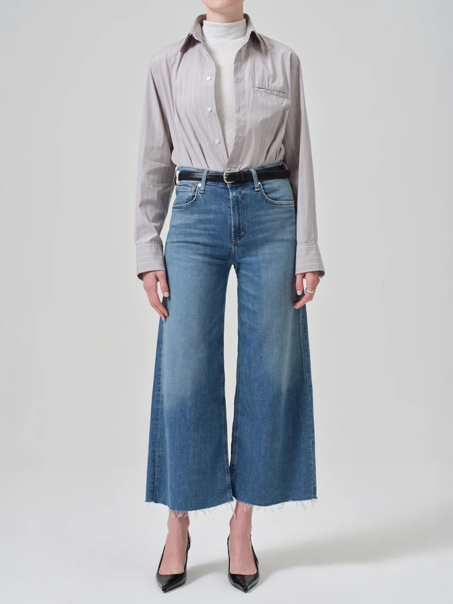 Citizens of Humanity Lyra Crop Wide Leg in Abliss | Shop Now at Adam Heath Boutique, Western Australia
