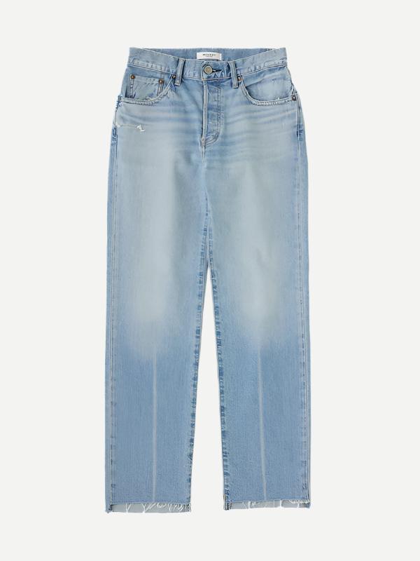 Moussy Vintage | MV Cumberland Straight in Light Blue