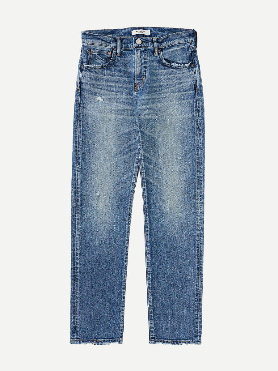 Moussy Vintage | MV Linden Slim Straight in Light Blue