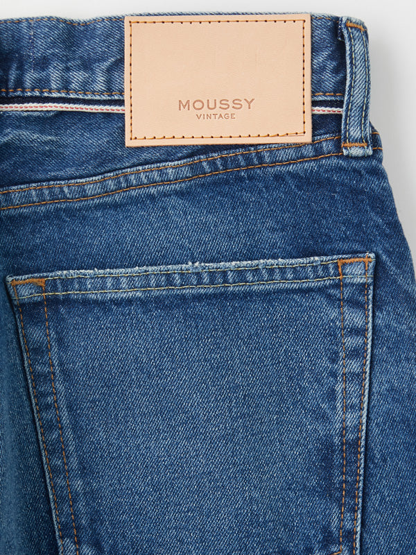 Moussy Vintage | MV Pettit Straight in Blue