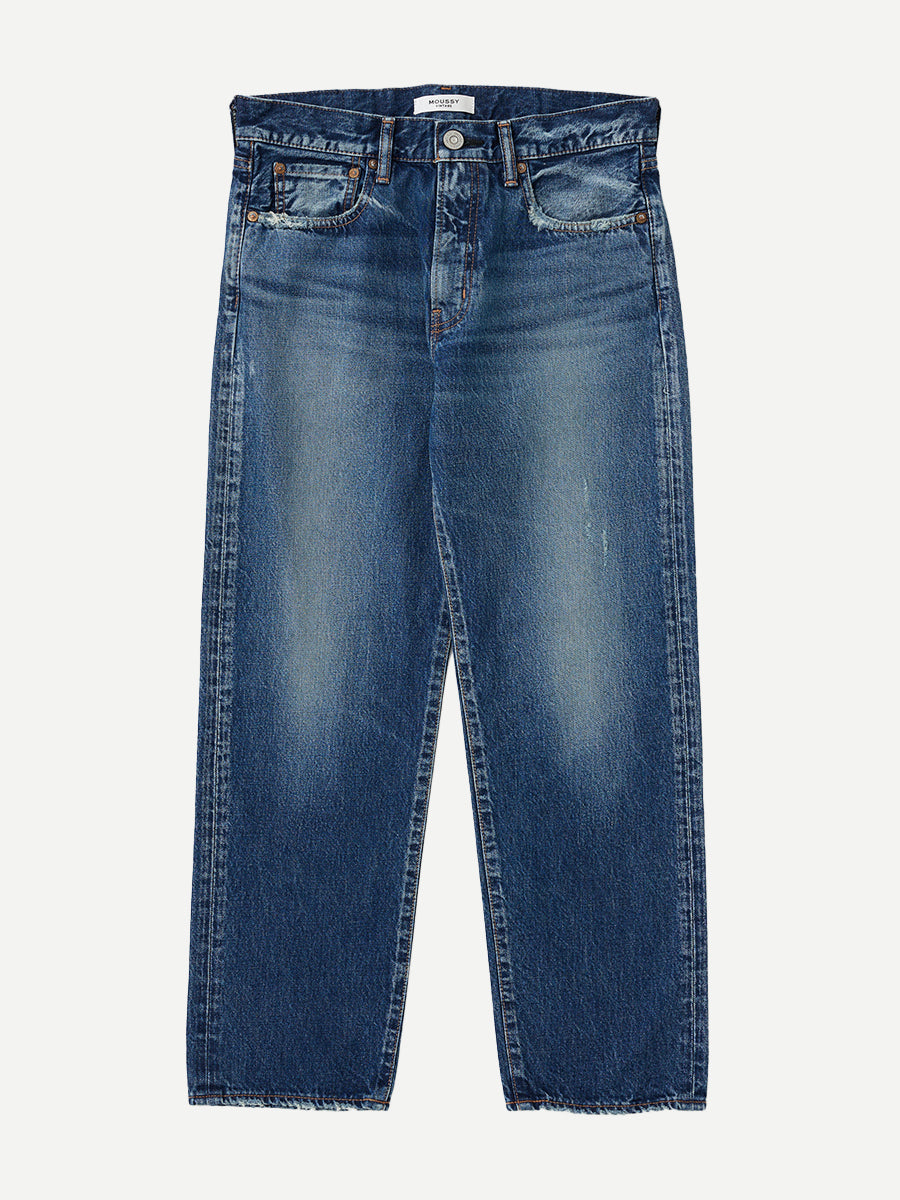 Moussy Vintage | MV Pine Boy Pants in Blue
