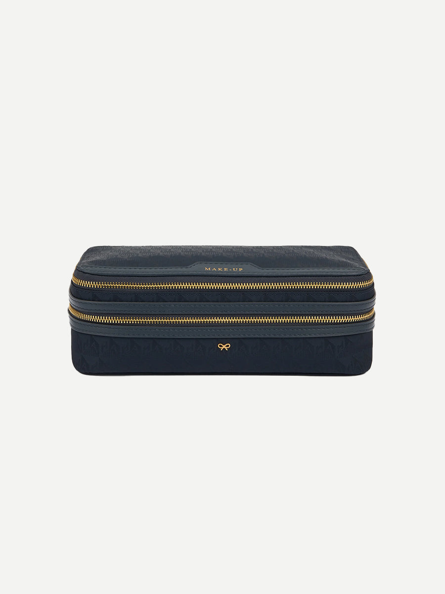 Anya Hindmarch Make Up in New Marine AH Logo