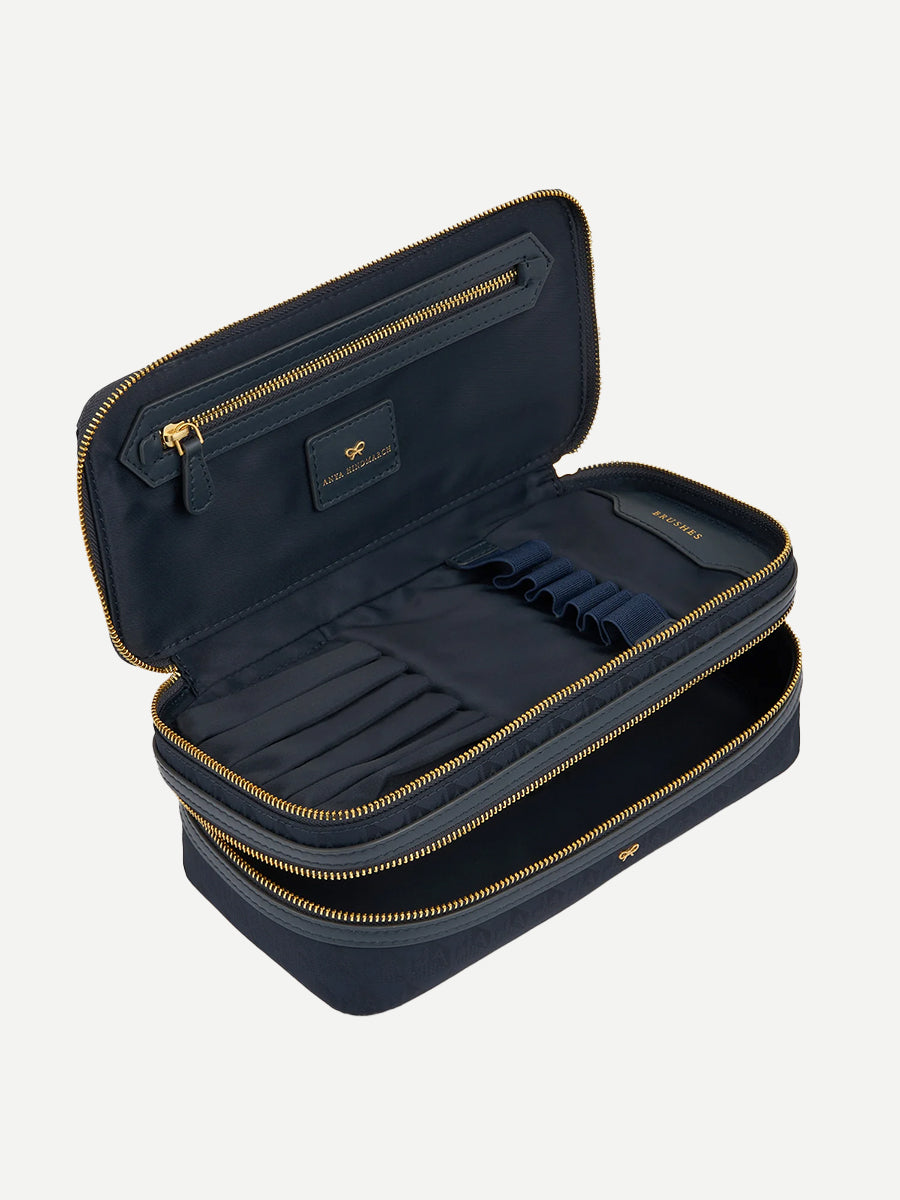 Anya Hindmarch Make Up in New Marine AH Logo
