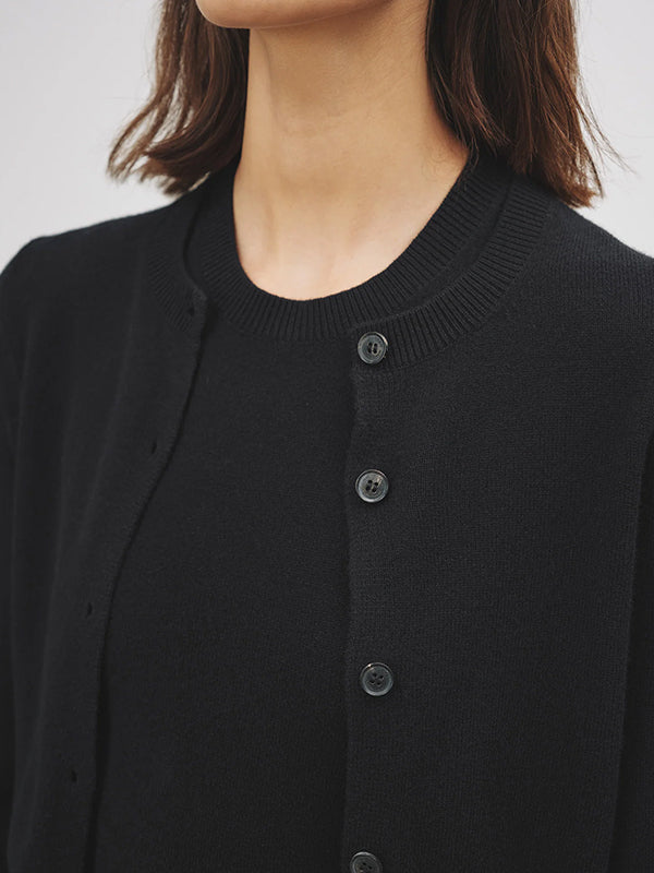 Nili Lotan | March Cardigan in Black