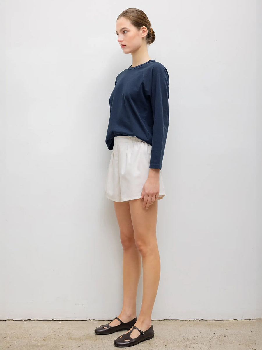 Margo Baseball Tee in Midnight