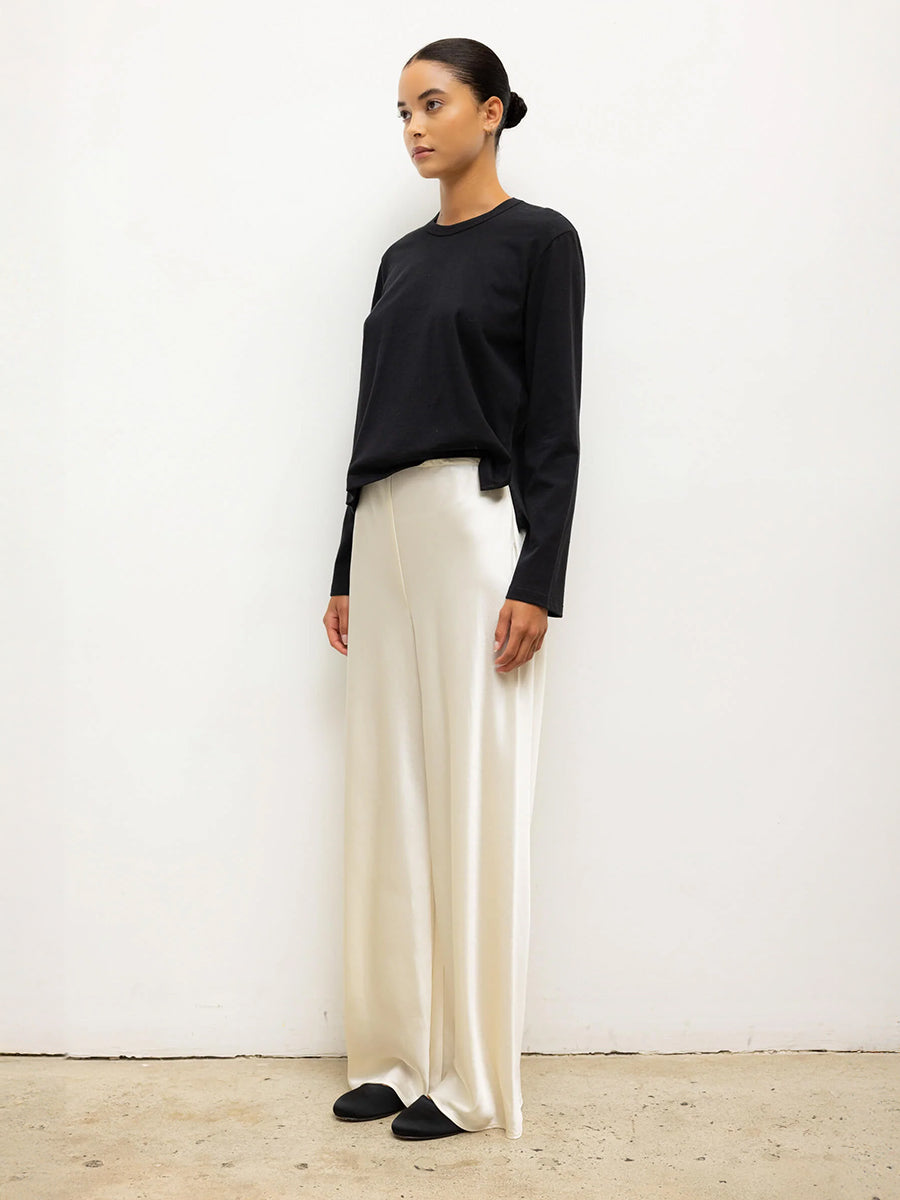 Margo Long Sleeve Tee in Black