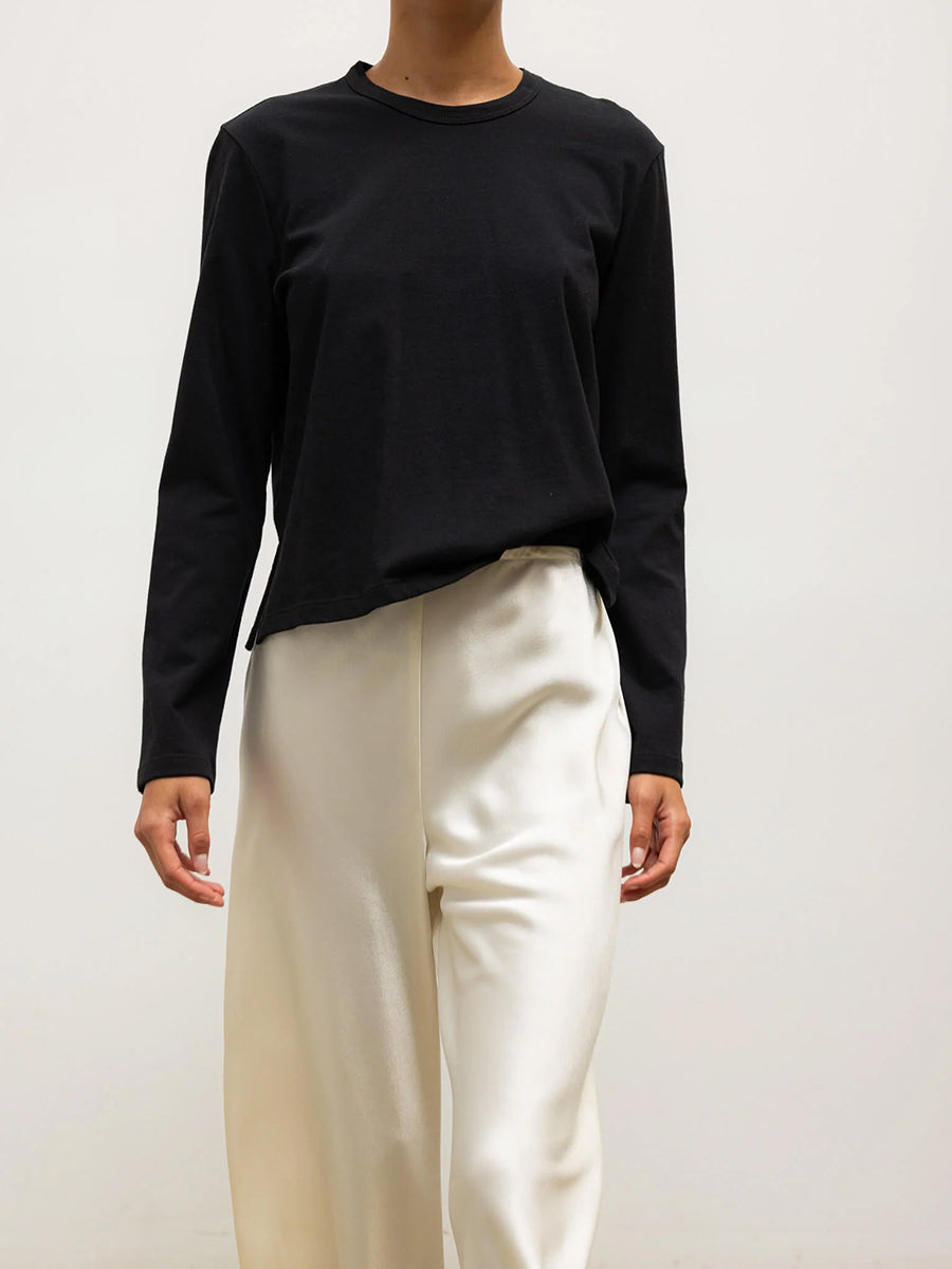 Margo Long Sleeve Tee in Black