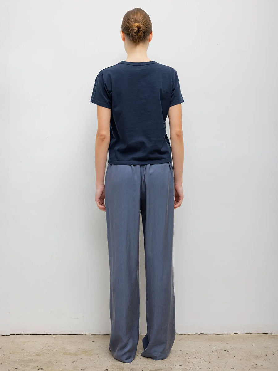 Margo V-Neck Tee in Midnight