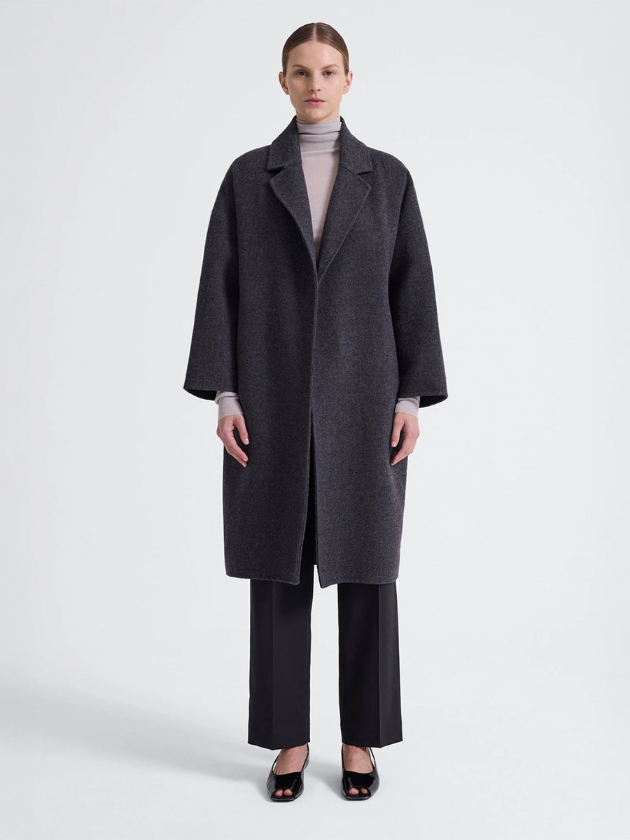 Jac + Jack Mega Coat in Char | Shop Now at Adam Heath Boutique in Dunsborough, Western Australia & online