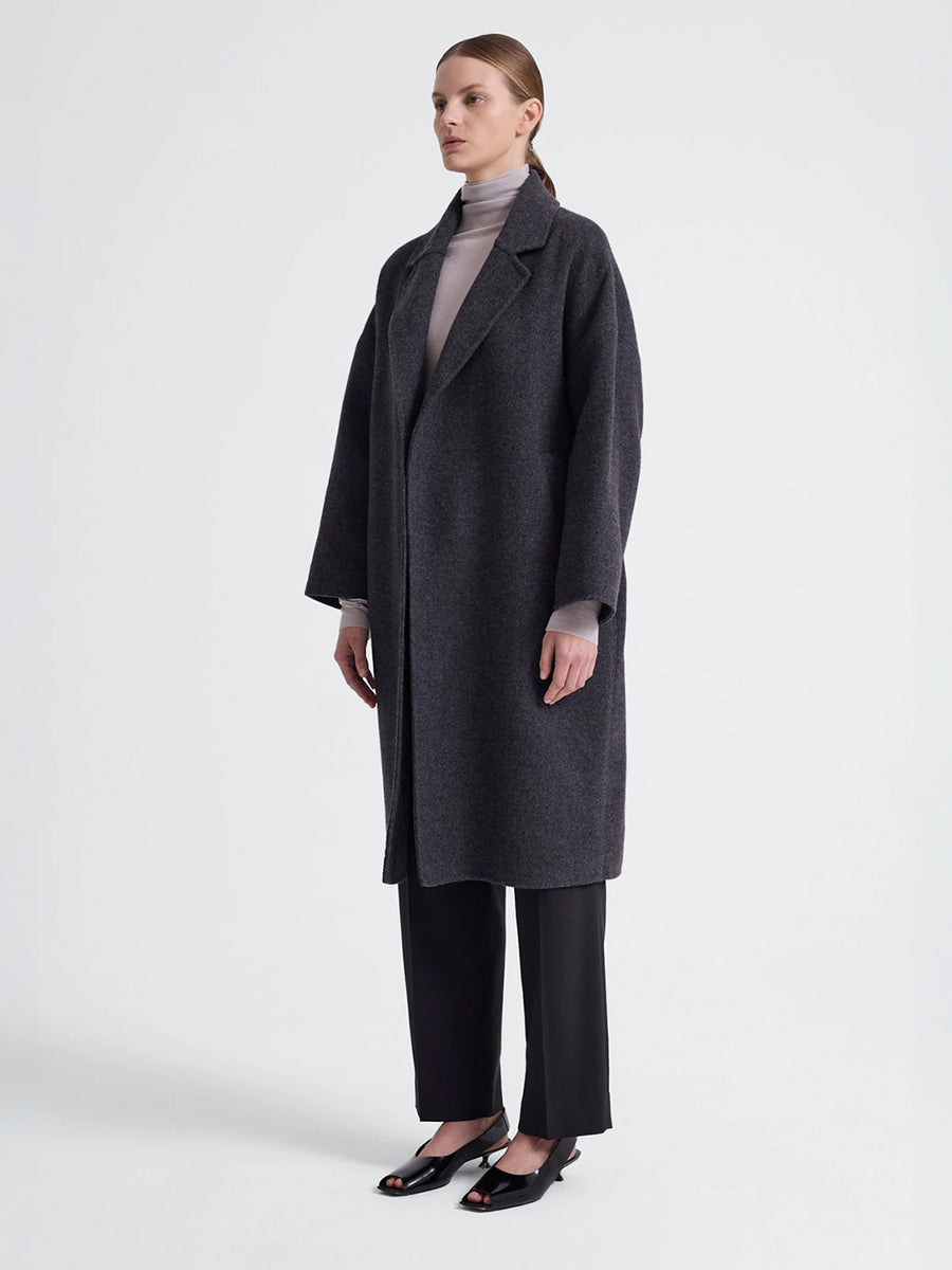 Jac + Jack Mega Coat in Char | Shop Now at Adam Heath Boutique in Dunsborough, Western Australia & online