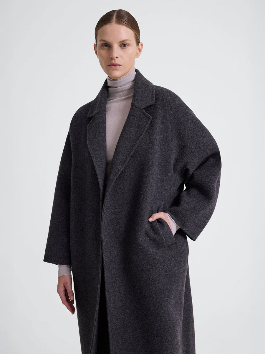 Jac + Jack Mega Coat in Char | Shop Now at Adam Heath Boutique in Dunsborough, Western Australia & online