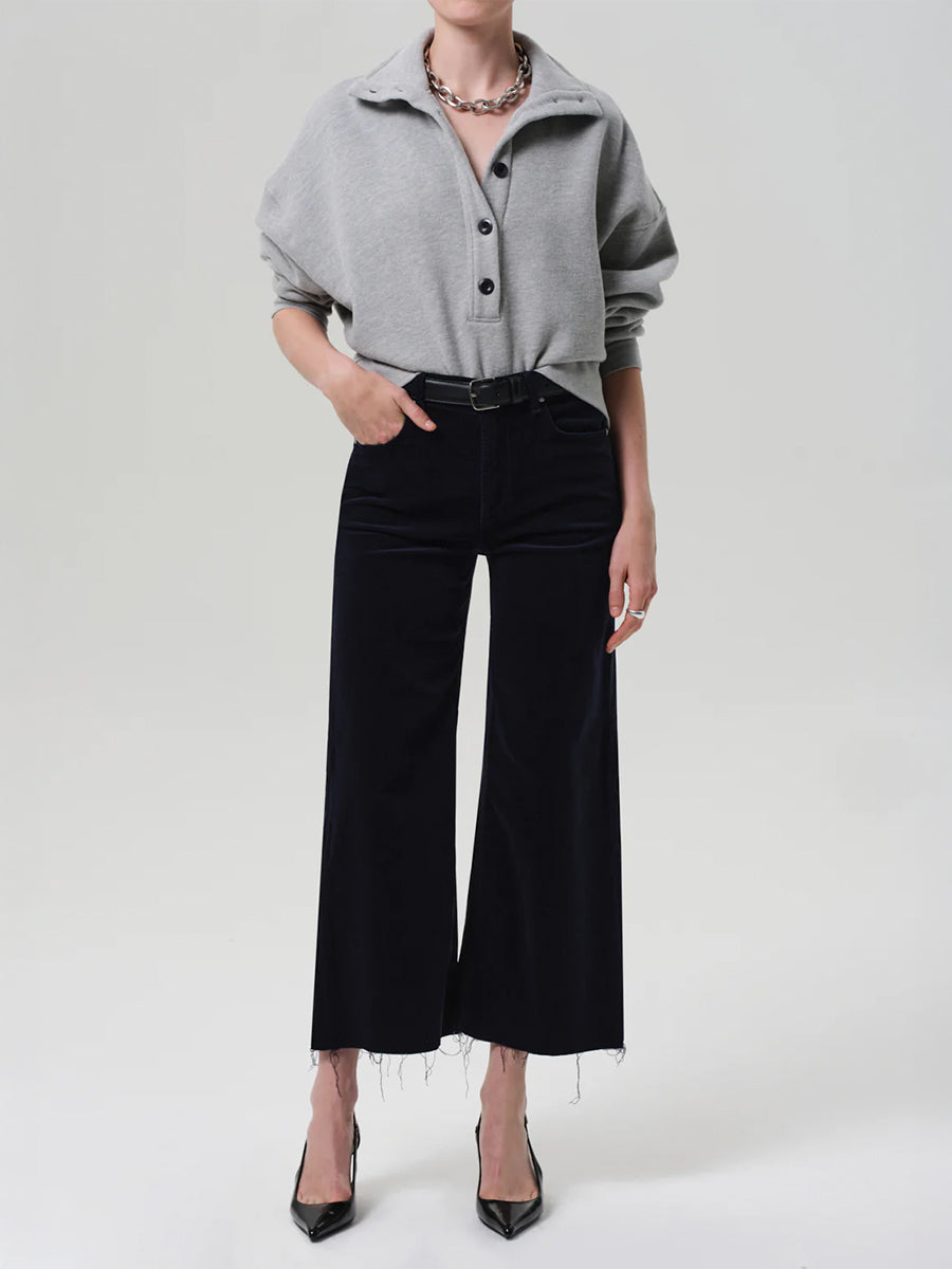 Citizens of Humanity Mirelle Funnel Neck in Heather Grey