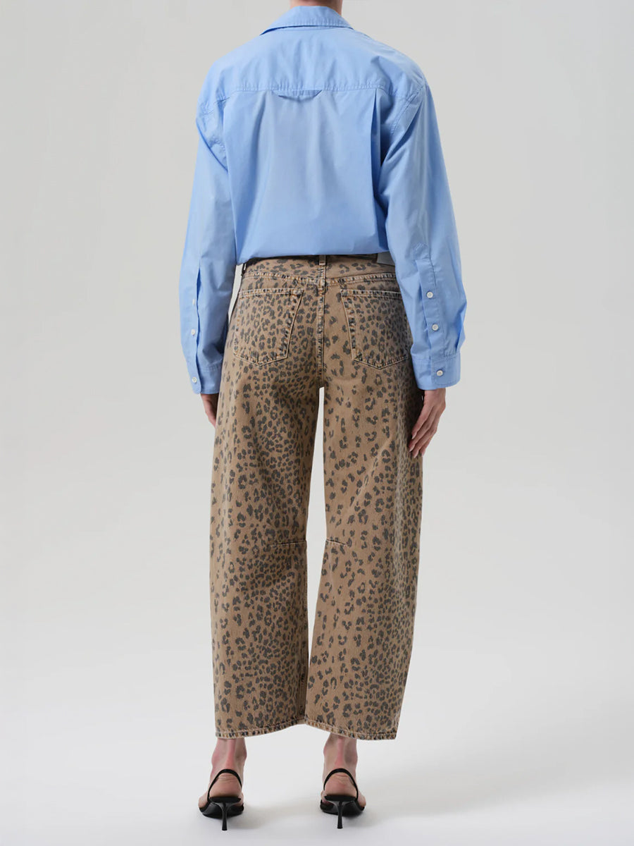 Miro Relaxed Jean in Natural Cheetah