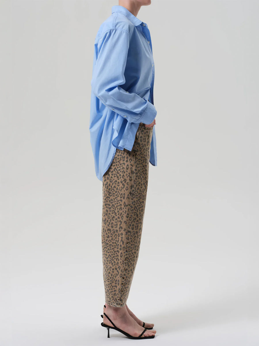 Miro Relaxed Jean in Natural Cheetah