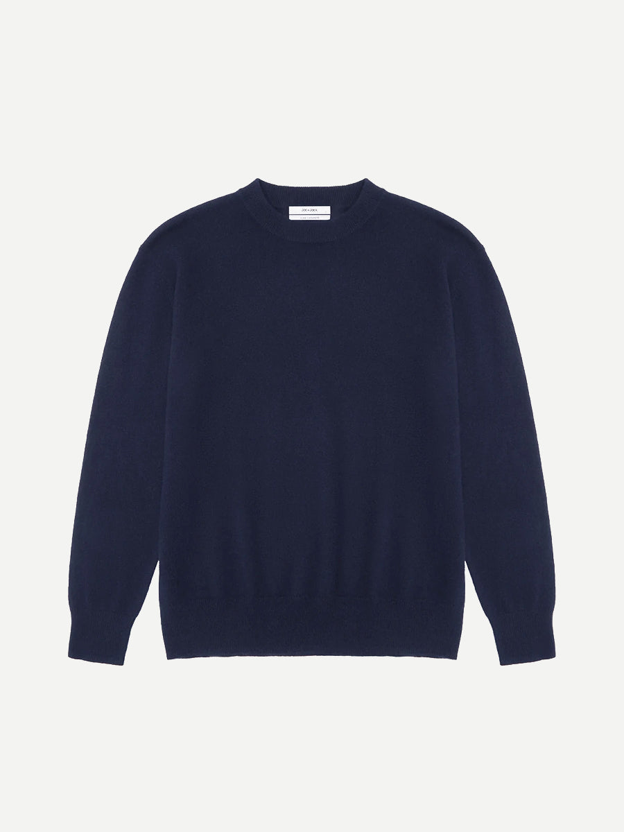 Jac + Jack Morrow Cashmere Sweater in Darkest Navy