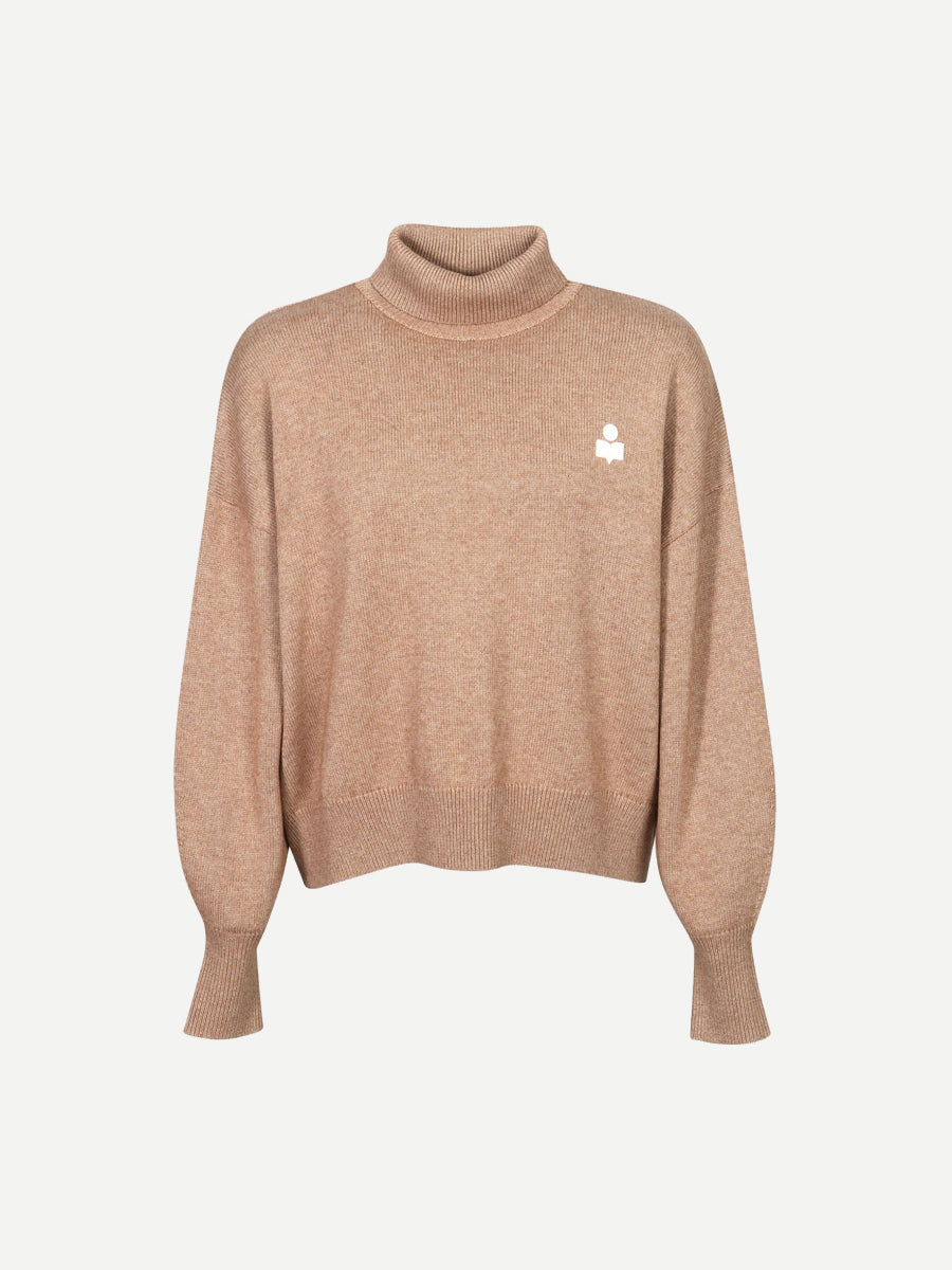Nasha Logo Rollneck in Camel