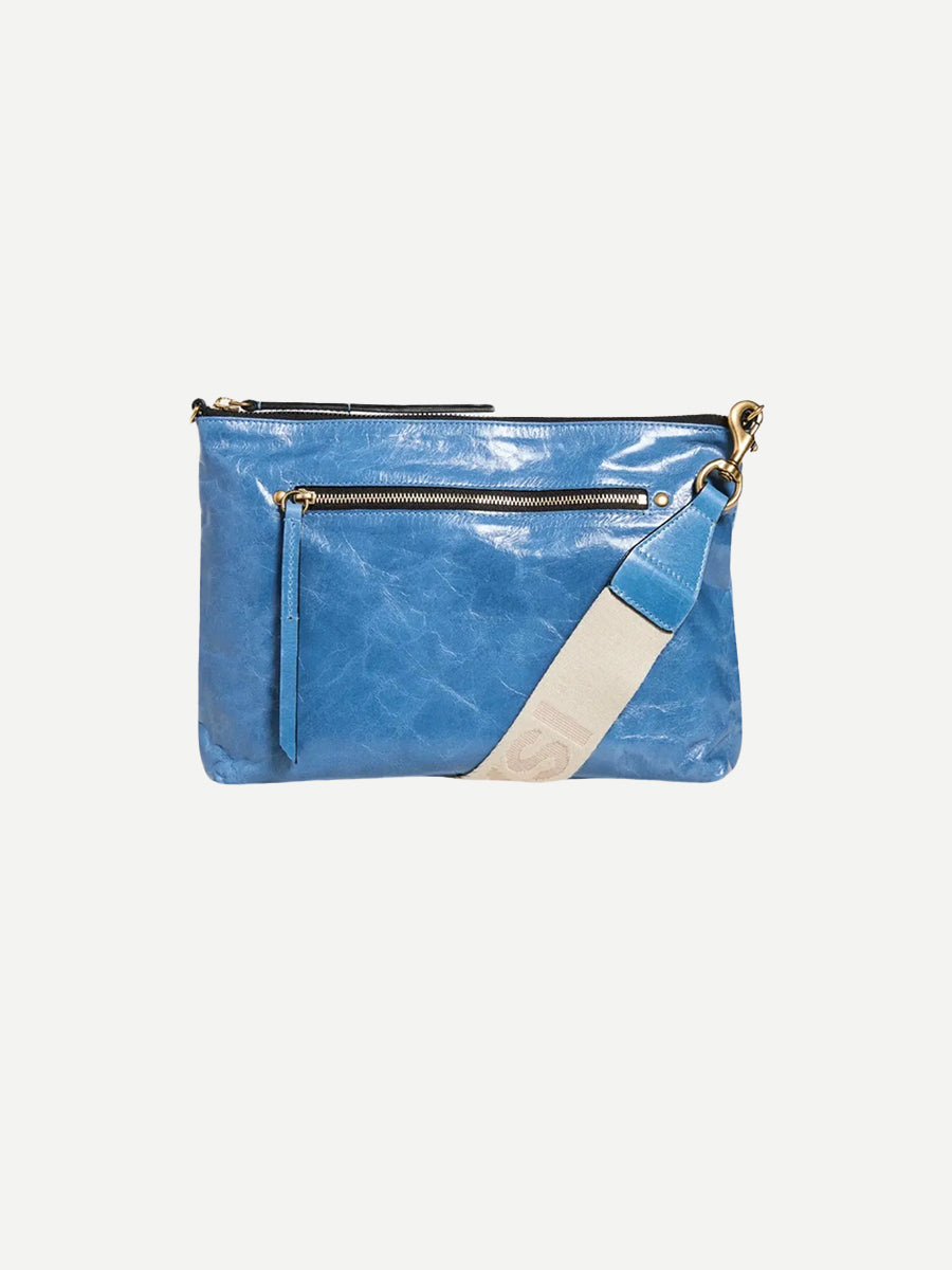 Isabel Marant Neesah Shoulder Bag in Faded Blue