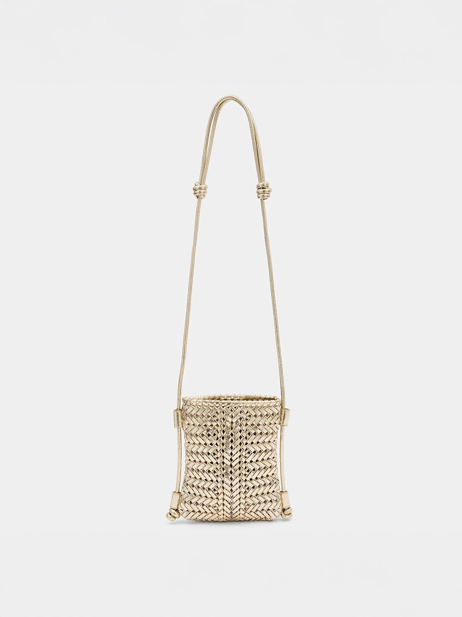 Anya Hindmarch | Neeson Crossbody Pouch in Platino Mirror