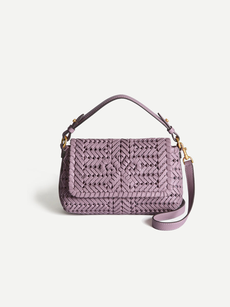 The Neeson New Crossbody in Shiny Iris