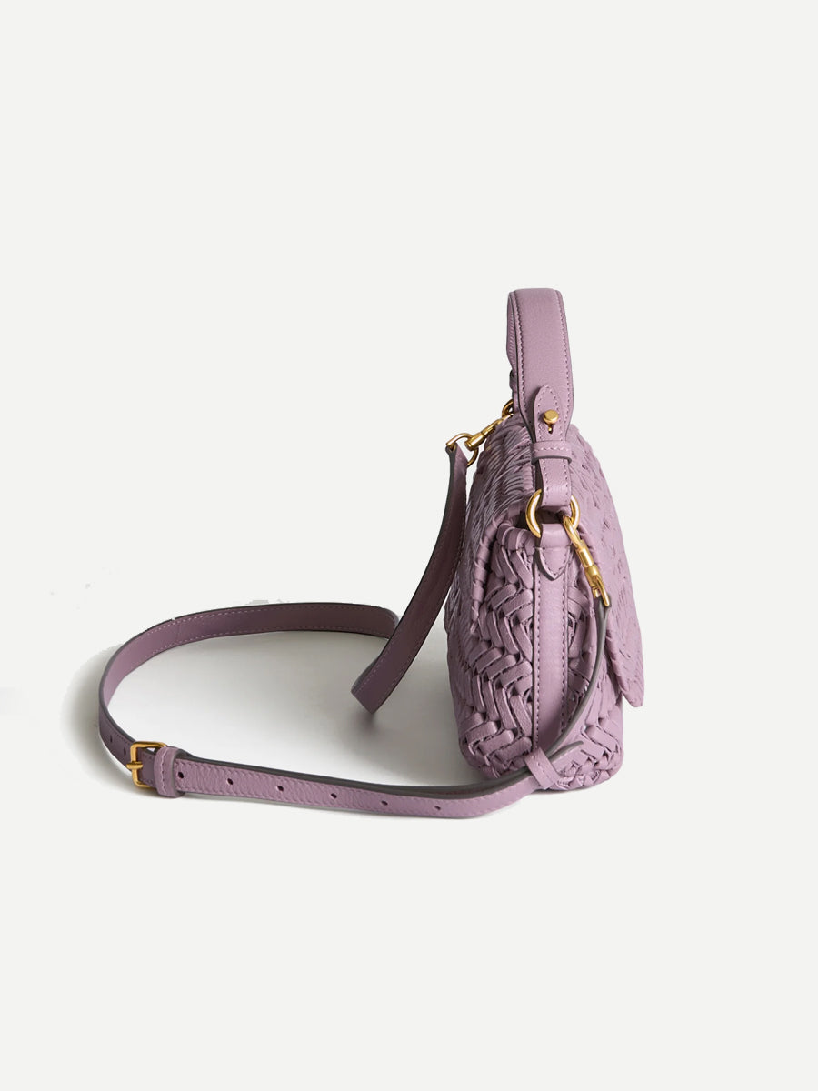 The Neeson New Crossbody in Shiny Iris