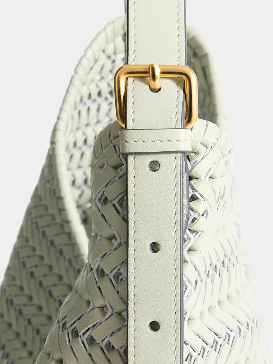 Anya Hindmarch Neeson Tassel Hobo Bag in Iceberg