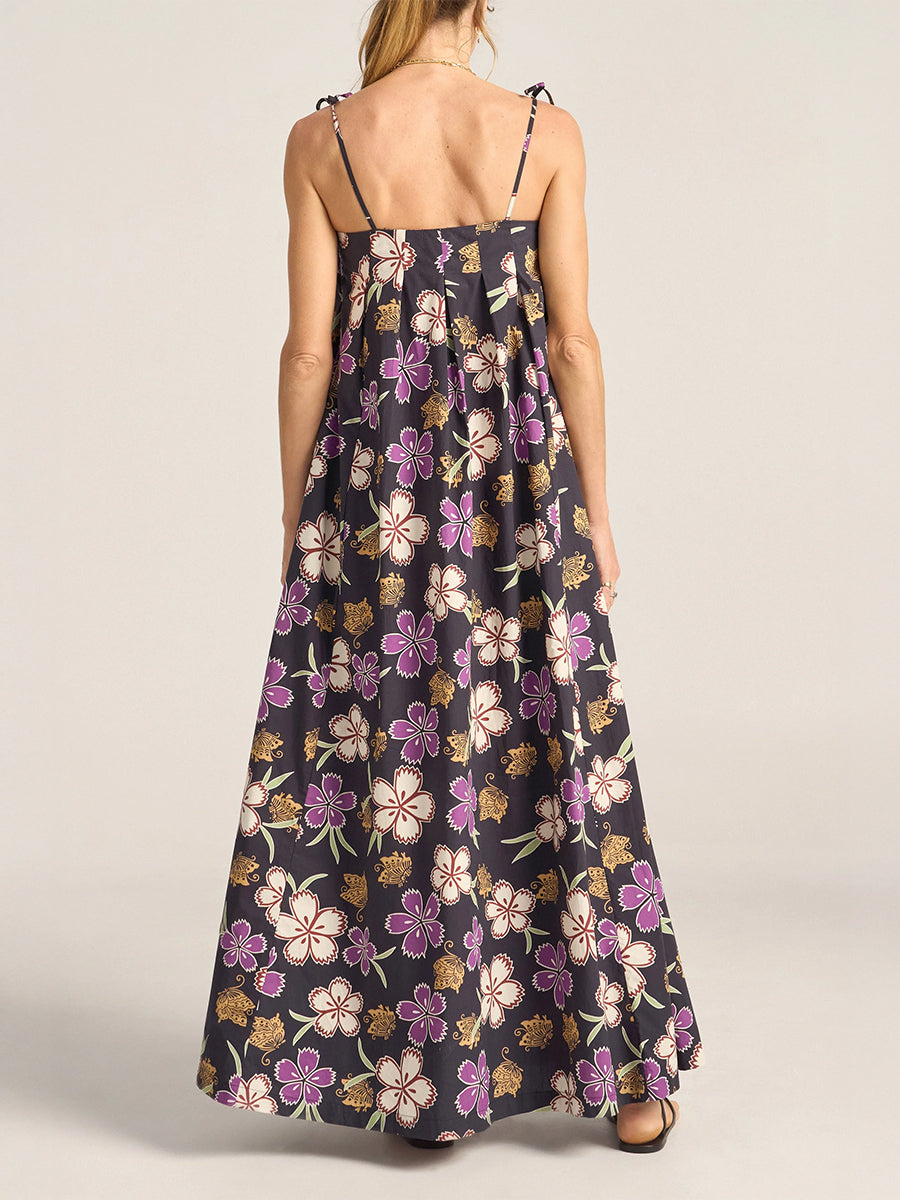 Ilio Nema Nisus Dress in Hibiscus Print