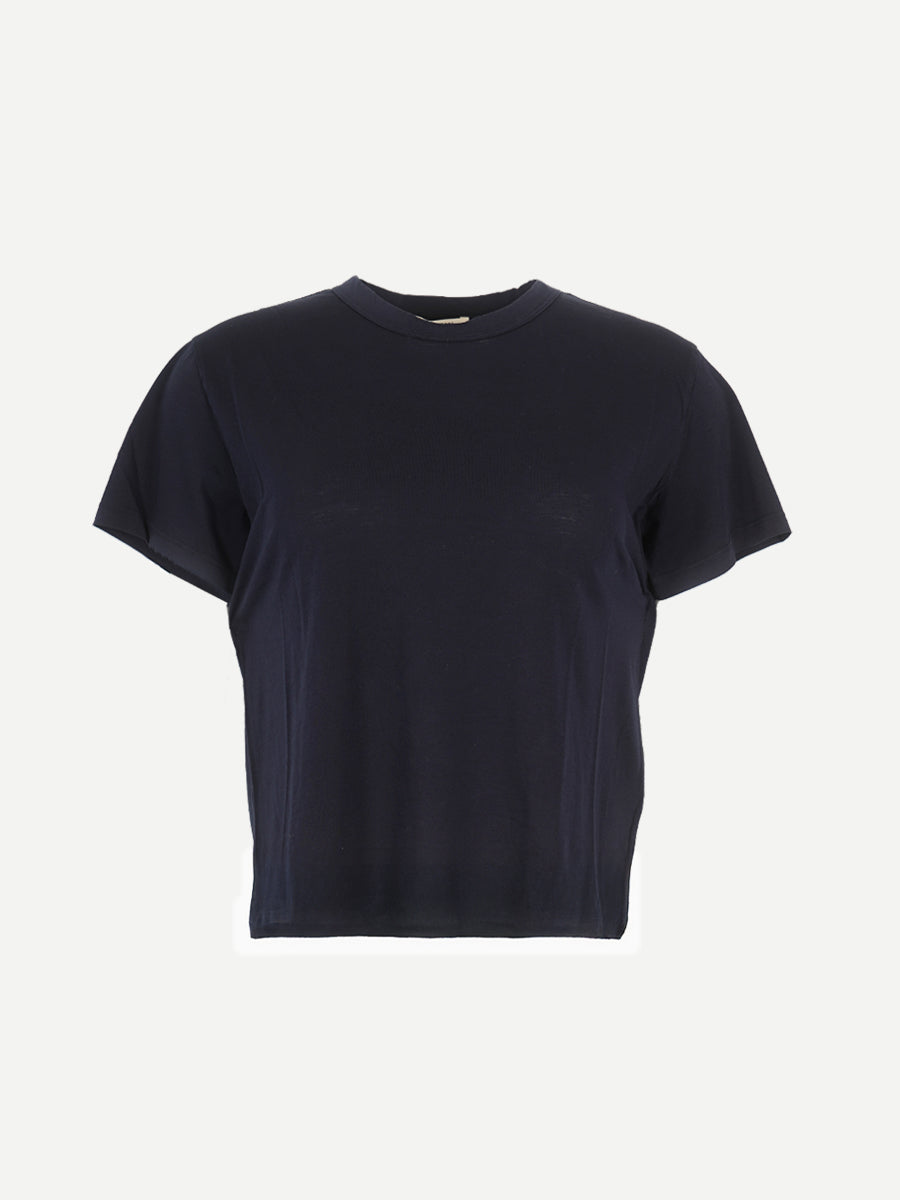 Nili Lotan Noya Tee in Midnight