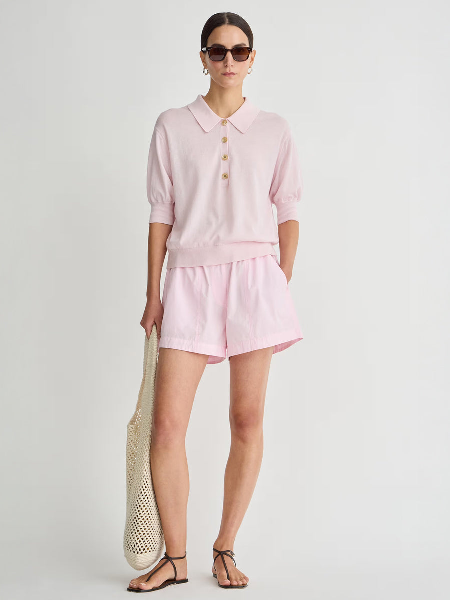 Apiece Apart Oda Polo in Rosewater