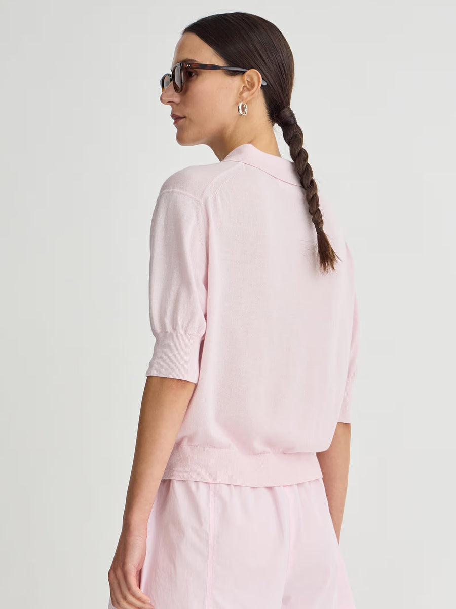 Apiece Apart Oda Polo in Rosewater