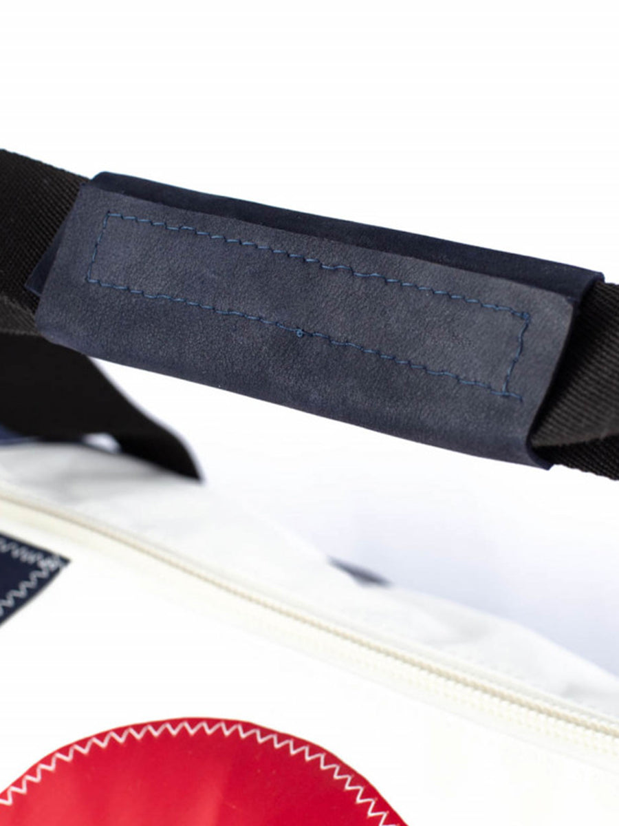 727 Sailbags Onshore Navy Bag in Blue/Rouge