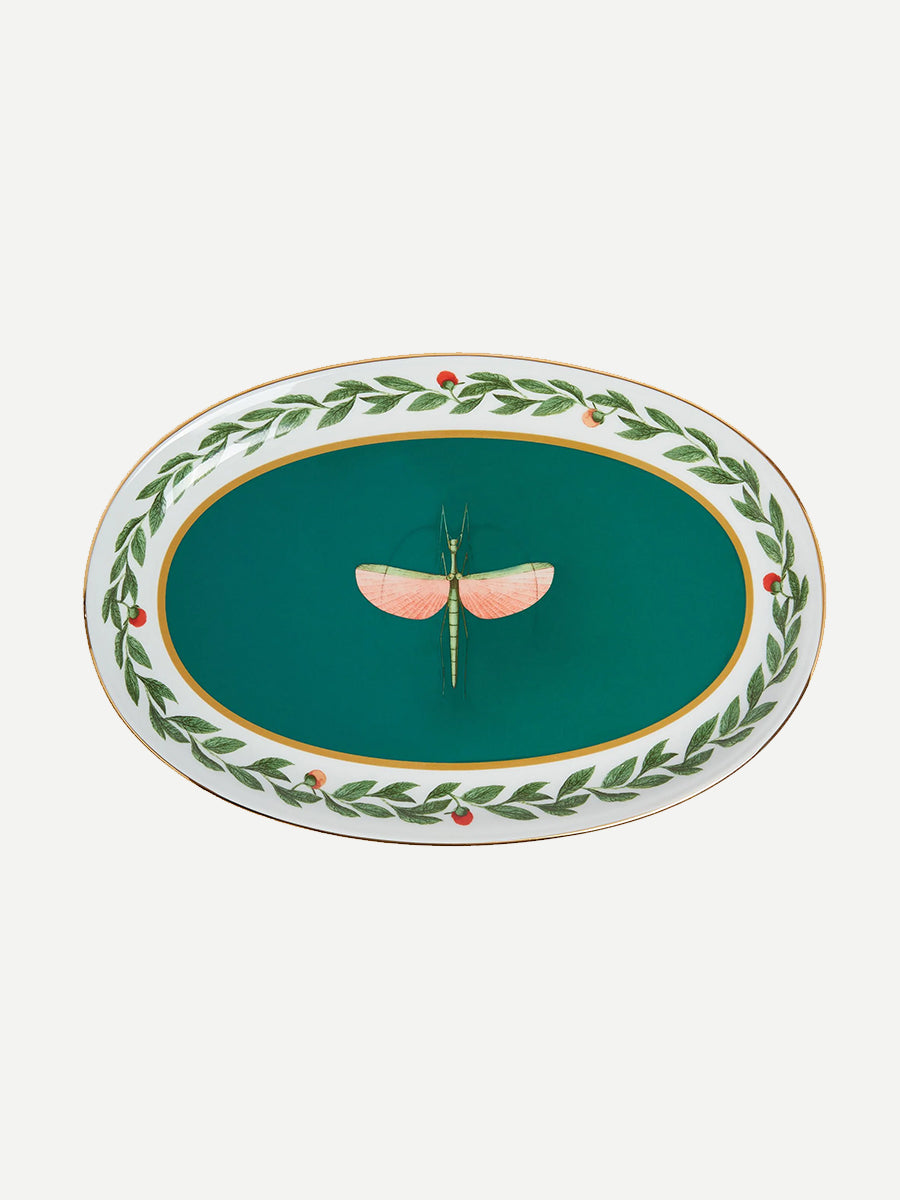 La DoubleJ | Oval Platter in Libellula