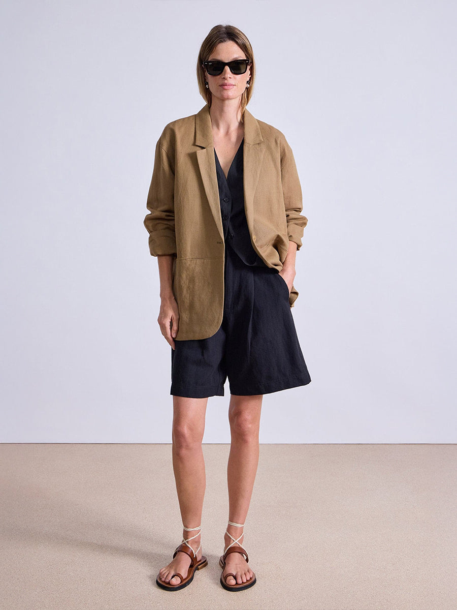 Oversized Blazer in Oak