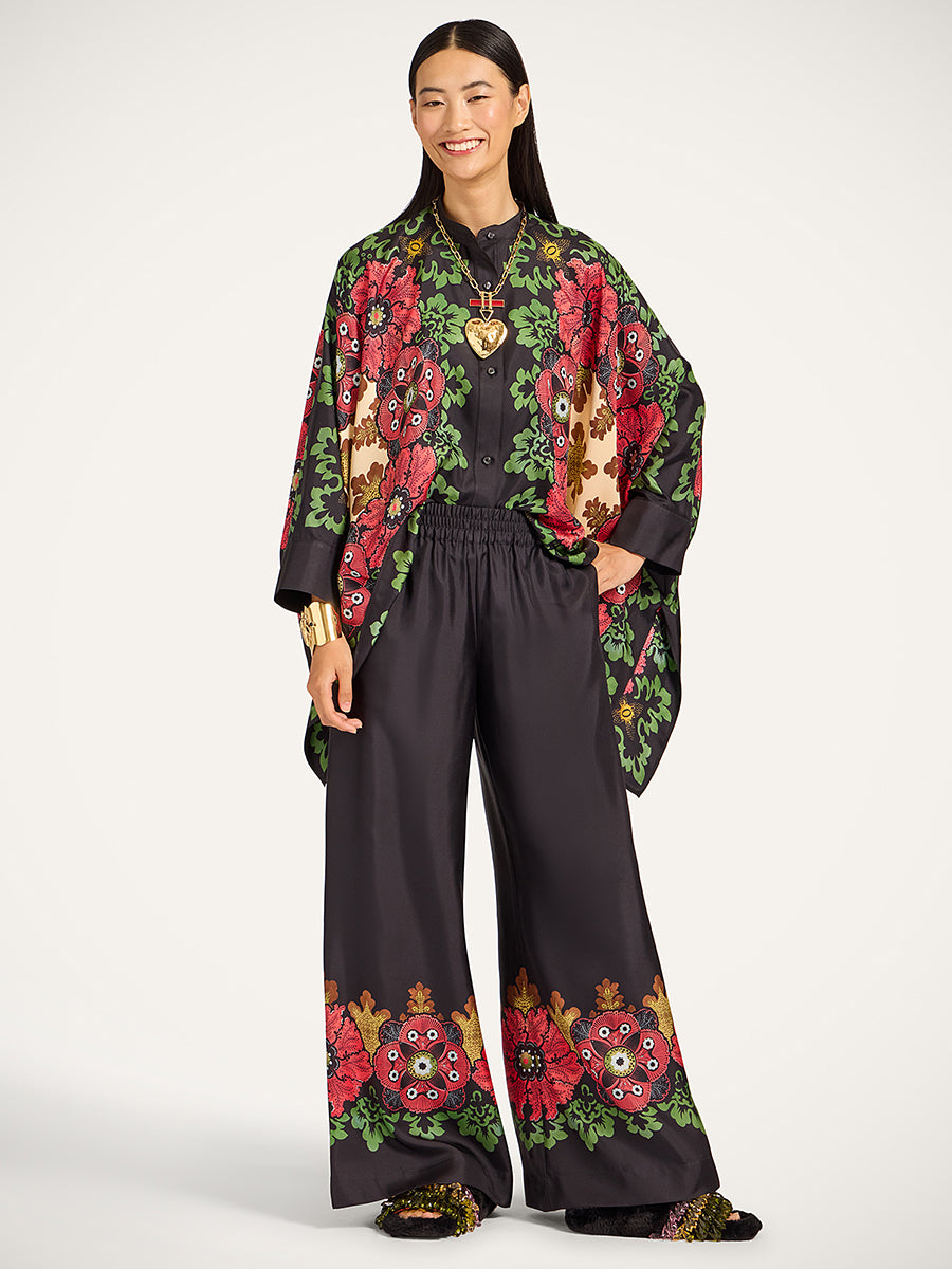 La DoubleJ Palazzo Pants in Bounty Placee Red
