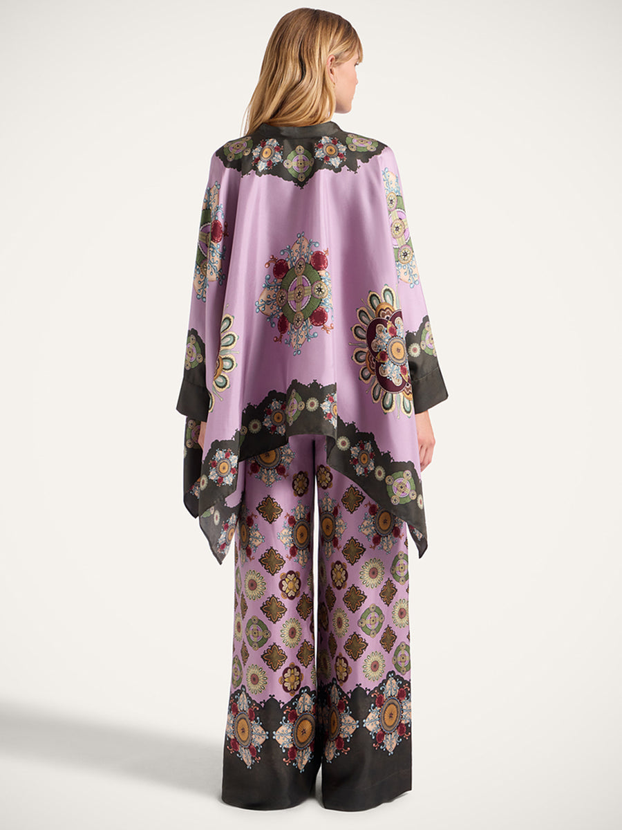 La DoubleJ Palazzo Pants in Nucleus Placee Dusty Pink