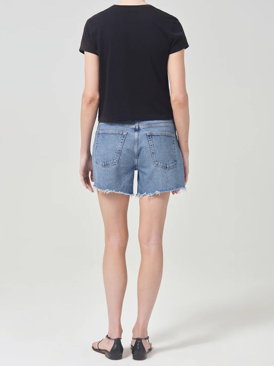 Parker Loose Fit Long Vintage Short in Skywave