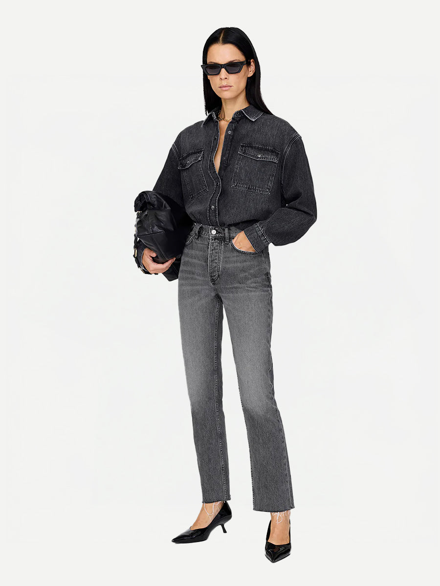 Paxton Shirt in Arctic Night