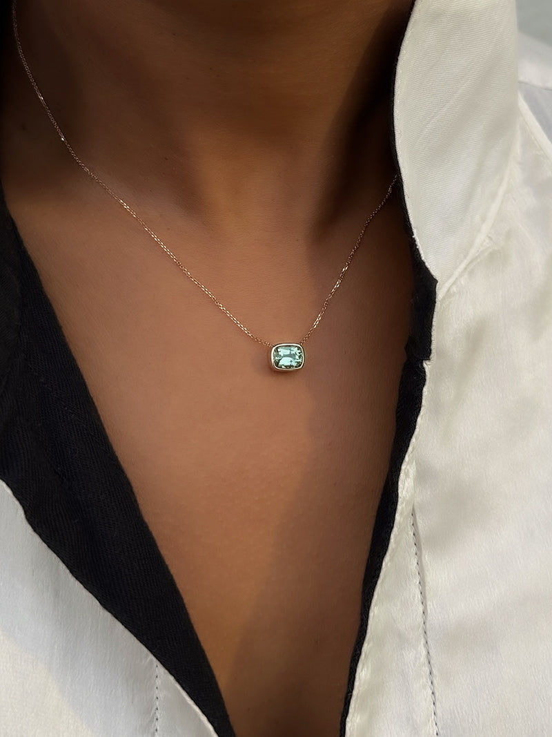 Pembe Pendant in Tourmaline