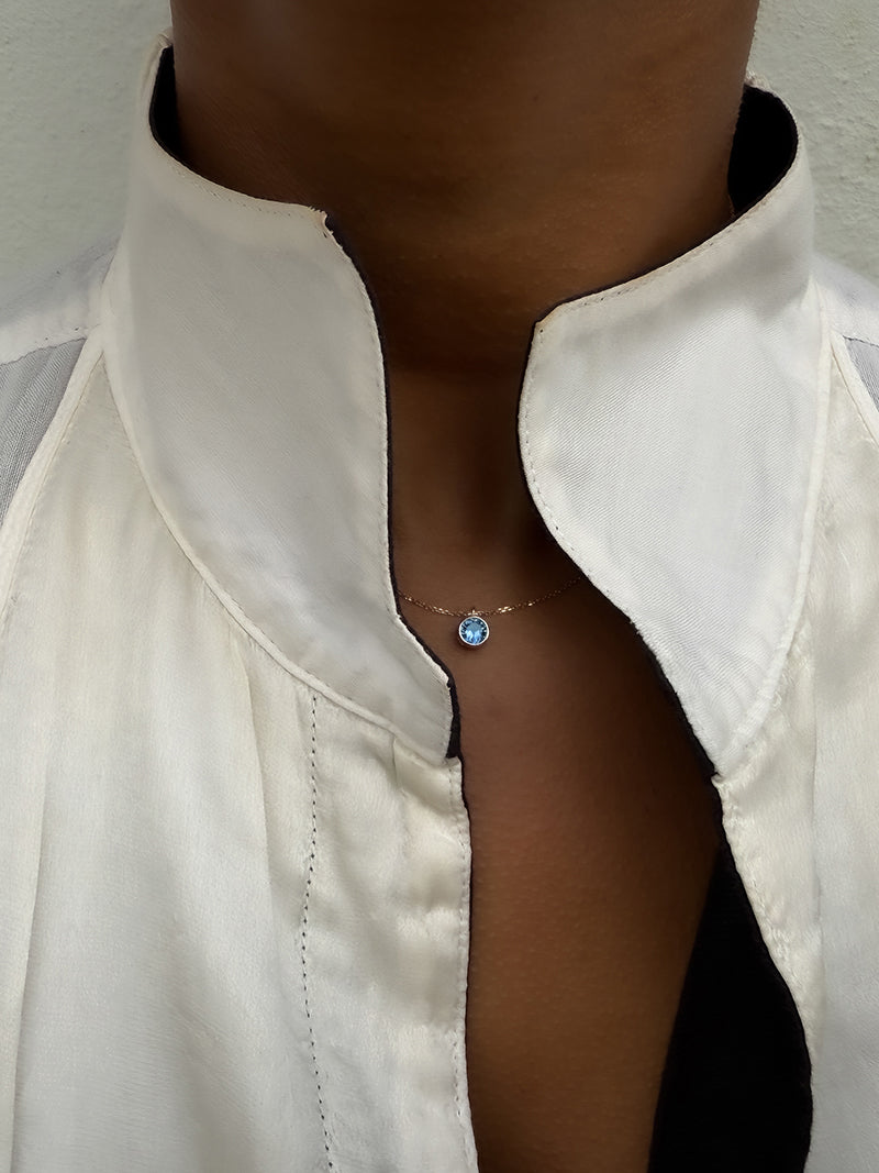 Pembe Pendant in Sapphire