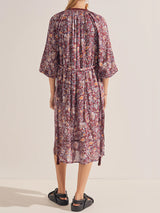 Ilio Nema | Penia Dress in Brown Batik