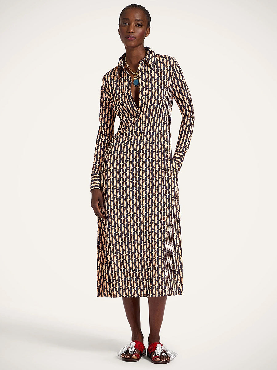La DoubleJ Perry Street Dress in Pesciolini Blue | Shop Adam Heath, Western Australia