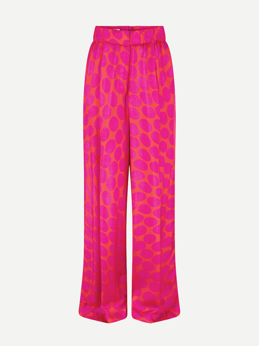 Dries Van Noten Pila Pants in Fuchsia