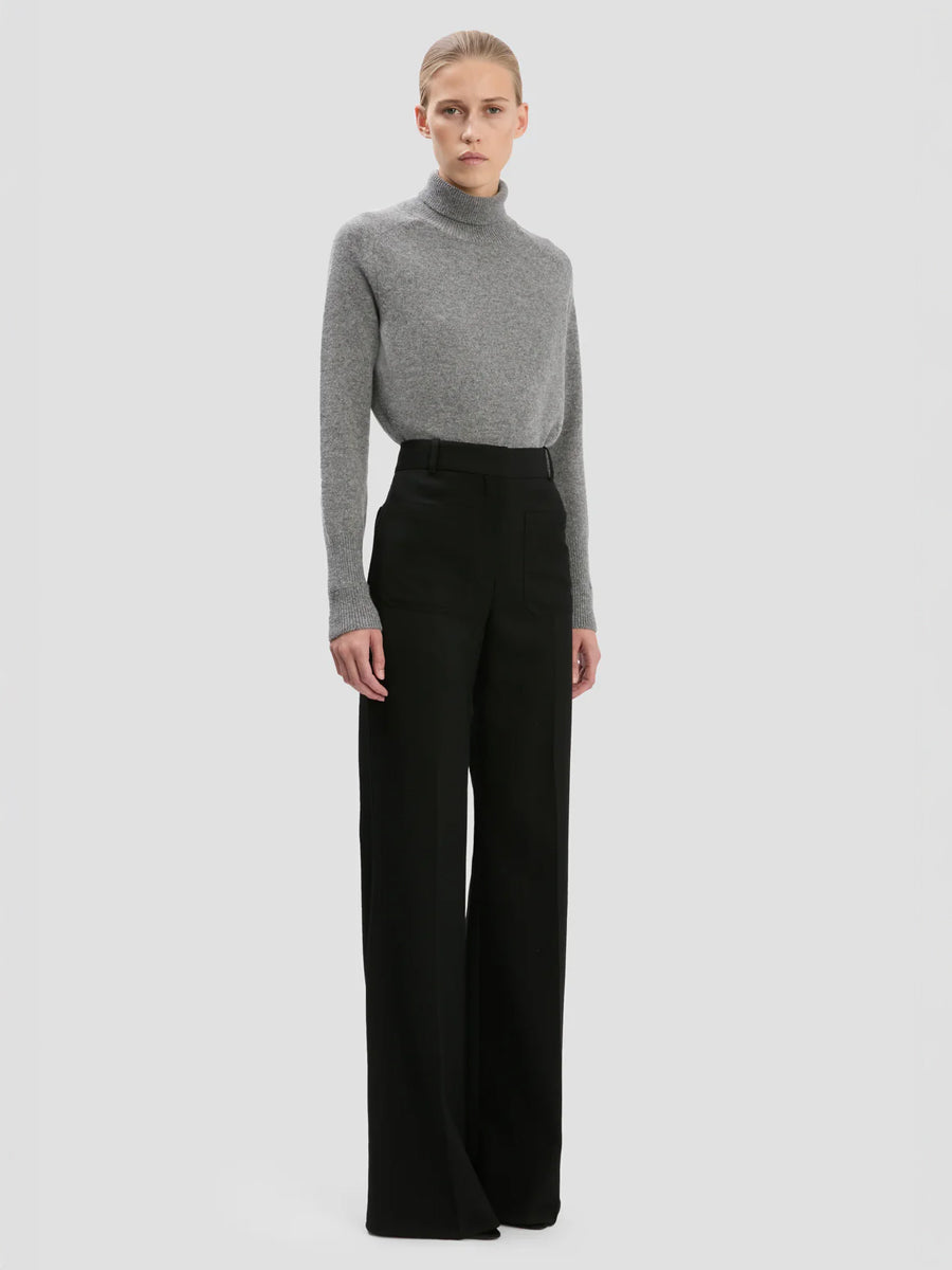 Marie Knit Jumper in Grey Marle