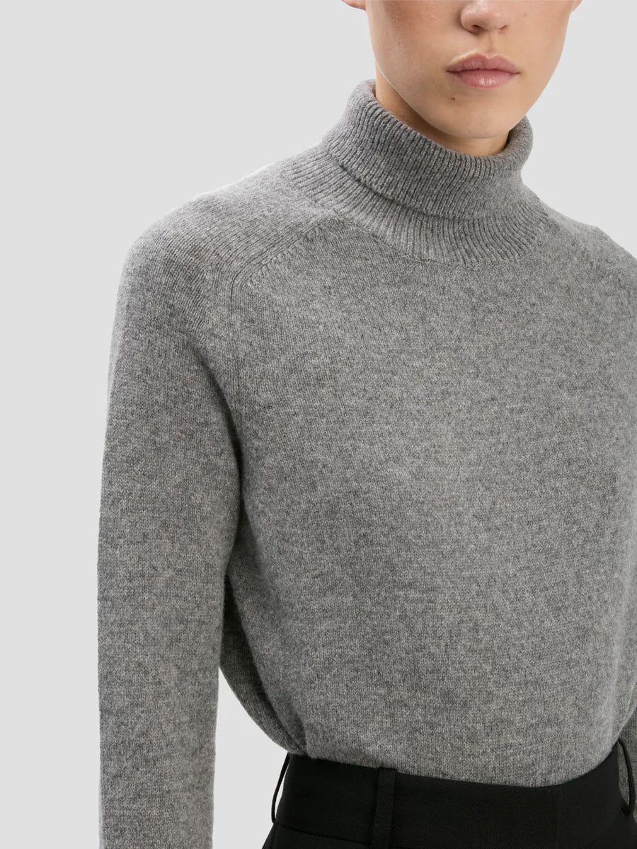Marie Knit Jumper in Grey Marle