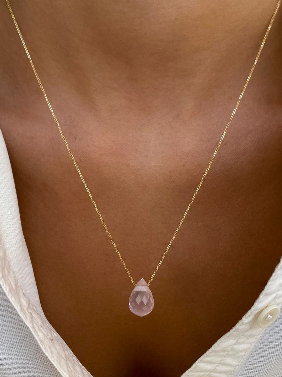Siobhan Way | Purity Pendant in Rose Quartz