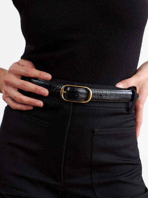Nili Lotan | Reine Belt in Black