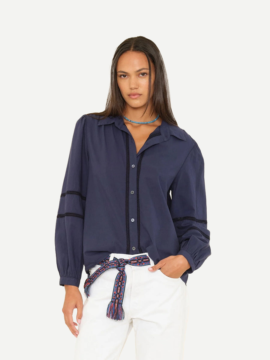 Xirena Renata Shirt in Navy