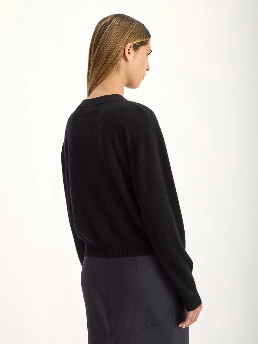 Ruelle Cardigan in Black