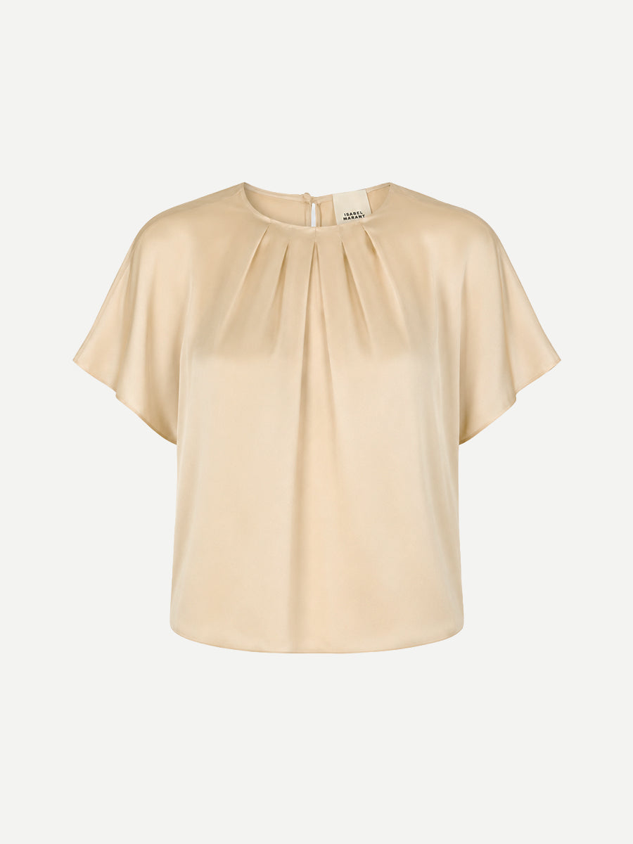 Isabel Marant Sakine Top in Beige