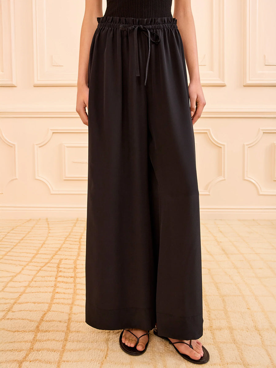 Ulla Johnson Sawyer Pant in Black